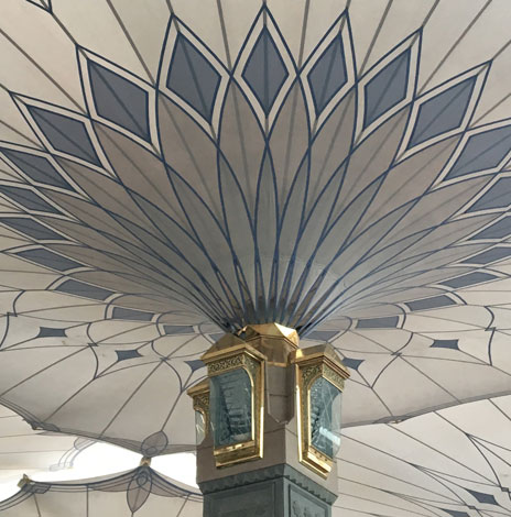 Masjid Nawbawi prophet mosque umbrella