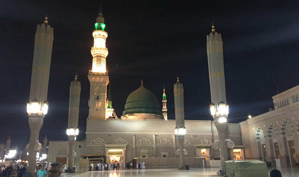 masjid nabawi prophet mosque madinah
