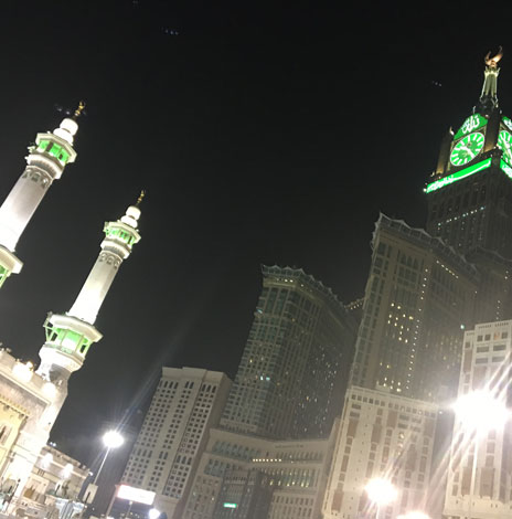 Makkah Clock Tower and mineret