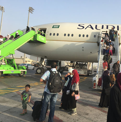 Jeddah Airport Saudia Airline