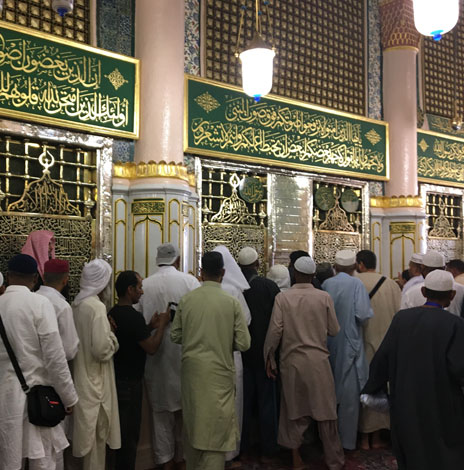 prophet grave site masjid nabawi